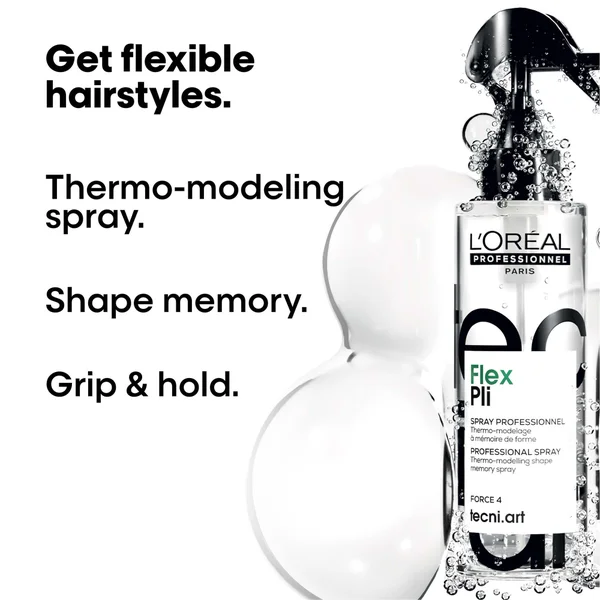 L'Oréal Professionnel Tecni.ART Flex Pli Thermo Modelling Volumising Hair Styling Spray 190ml
