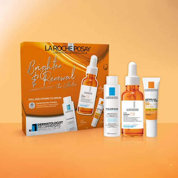 La Roche-Posay Brighten And Renewal: The Collection With Vitamin C12 (Worth £55)