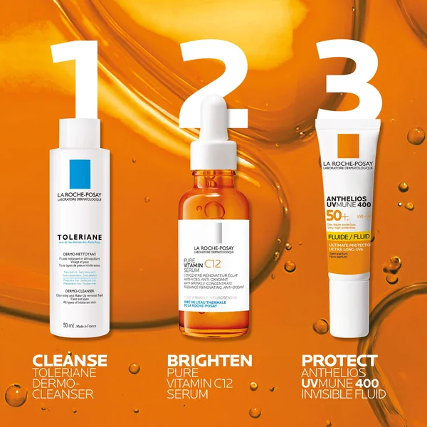 La Roche-Posay Brighten And Renewal: The Collection With Vitamin C12 (Worth £55)