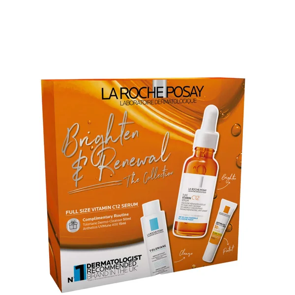La Roche-Posay Brighten and Renewal: The Collection with Vitamin C12 (Worth £55)