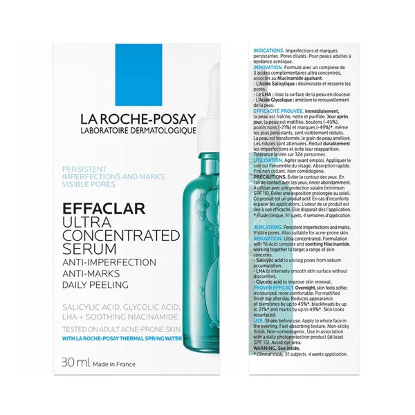 La Roche-Posay Effaclar Ultra Concentrate Serum For Blemish Prone Skin 30ml