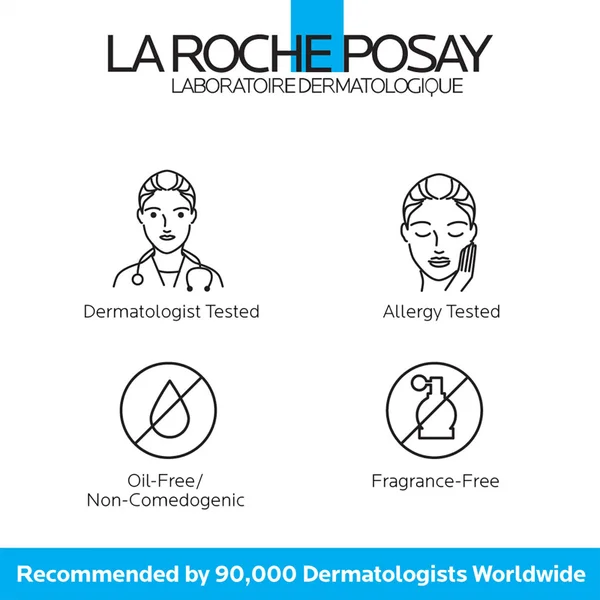 La Roche-Posay Toleriane Dermallergo Soothing Fluid Moisturiser For Sensitive Skin 40ml