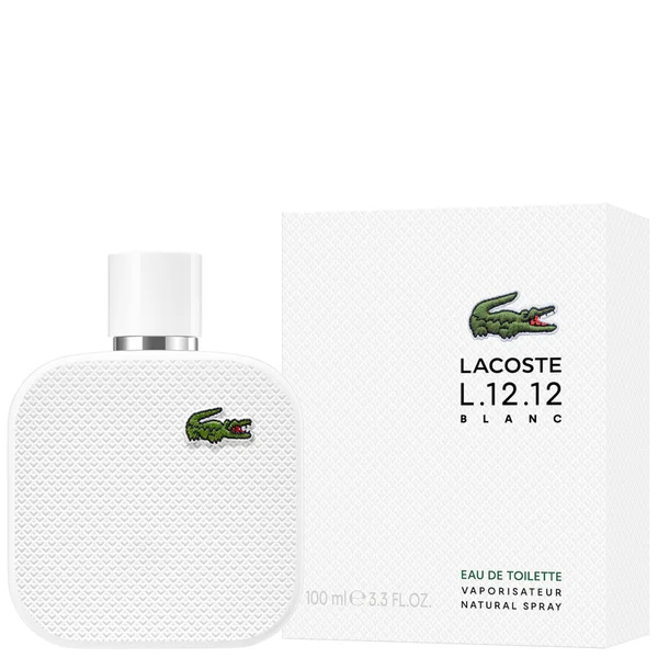 Lacoste L.12.12 Blanc Eau De Toilette Spray 100ml
