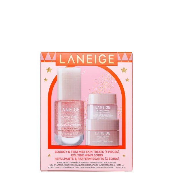 Laneige Bouncy & Firm Mini Skin Treats Set (Worth £29.03)