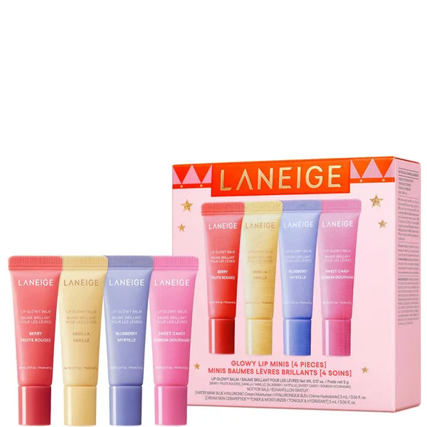 Laneige Mini Lip Glowy Balm Set (Worth £35)