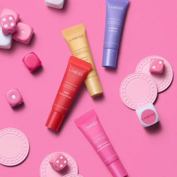 Laneige Mini Lip Glowy Balm Set (Worth £35)