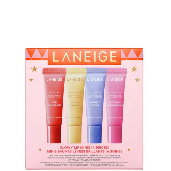 Laneige Mini Lip Glowy Balm Set (Worth £35)