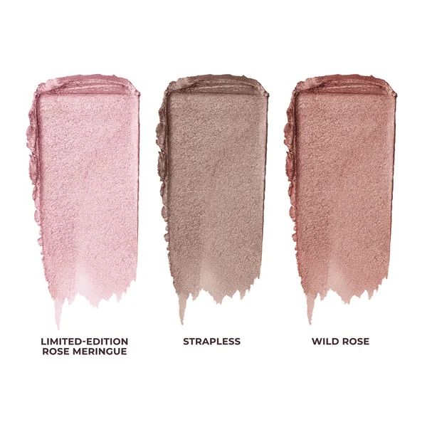 Laura Mercier Crème De La Crème Mini Caviar Stick Eyeshadow Trio - Ed Rose Meringue Strapless Wild Rose 1g X3 (Worth £45)