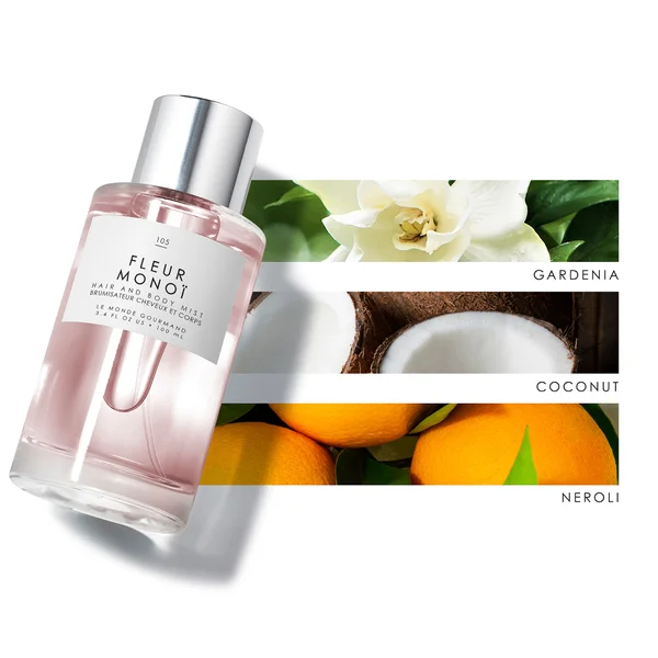 Le Monde Gourmand Fleur Monoï Hair & Body Eau De Toilette 100ml