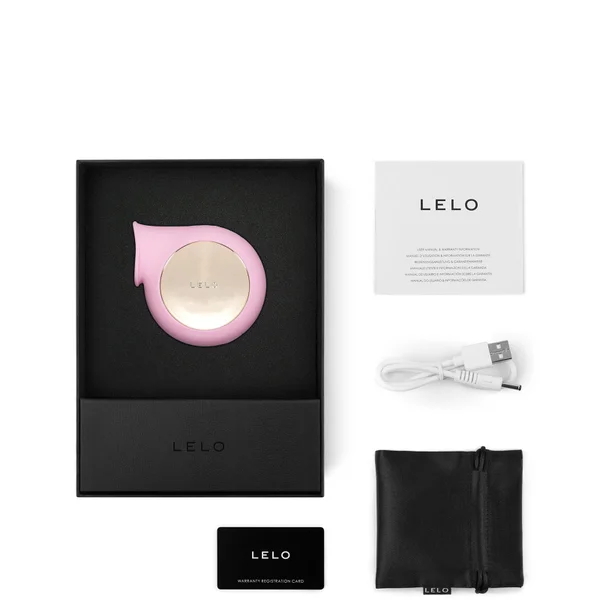 LELO Sila Sonic Massager - Pink