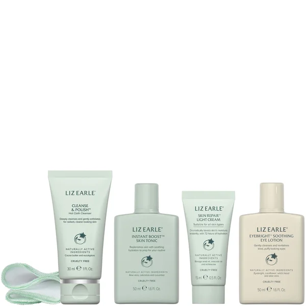 Liz Earle Radiant Routine Discovery Kit Christmas Gift (Worth £28)