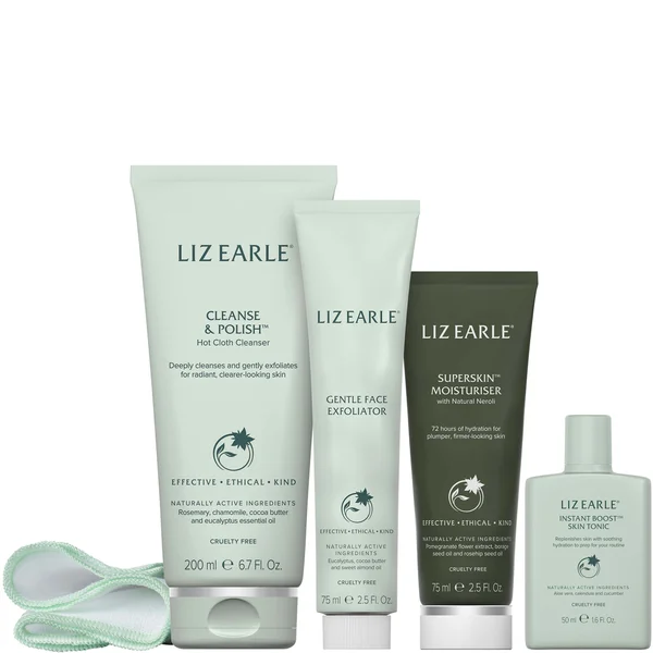 Liz Earle Smooth & Nourished Skin Collection Christmas Gift (Worth £102)