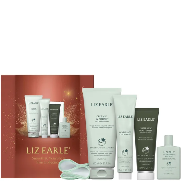 Liz Earle Smooth & Nourished Skin Collection Christmas Gift (Worth £102)
