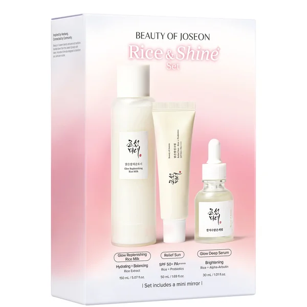 LOOKFANTASTIC X Beauty of Joseon Rice & Shine Set (Worth £50)