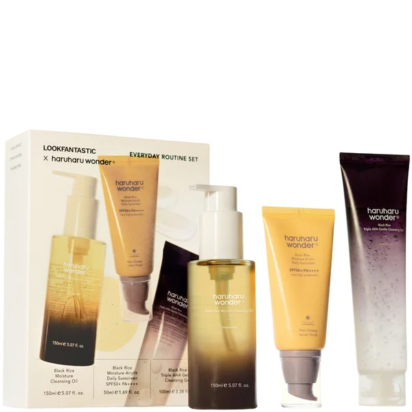 LOOKFANTASTIC X haruharu wonder Everyday Routine Set (Worth £50)
