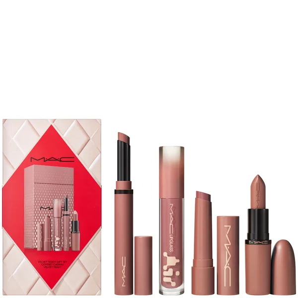 MAC Totally Teddy Lip Kit (Worth £98)
