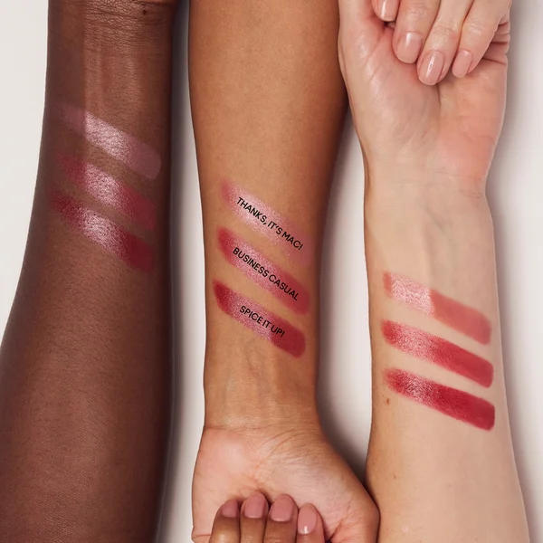 MAC Wildest Gleams Mini Lustreglass Lip Trio Classics (Worth £48)