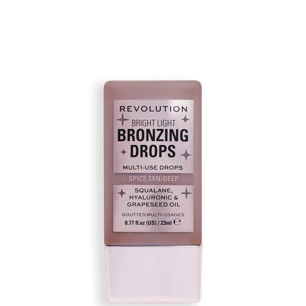 Makeup Revolution Bright Light Bronzing Drops Bronze (Various Shades)