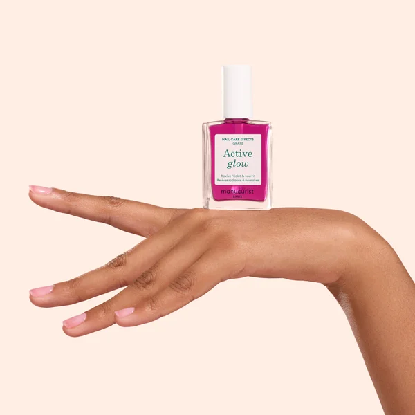 Manucurist Active Glow Polish 15ml - Grape