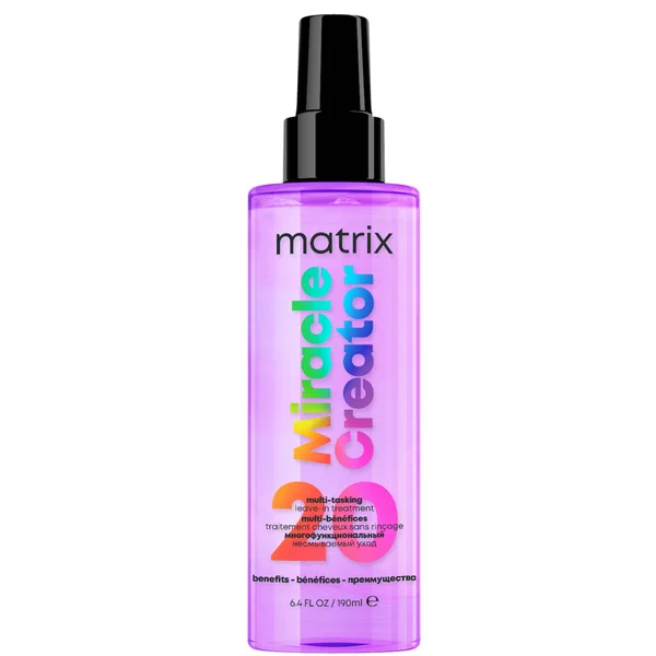 Matrix Total Results Miracle Creator Multi-Tasking 20 Benefits Treatment Spray For All Hair Types 190ml