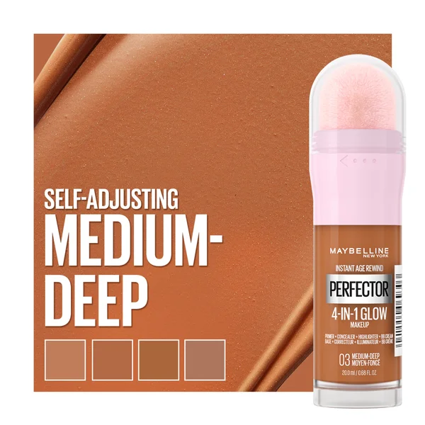 Maybelline Instant Anti Age Perfector 4-in-1 Glow Primer Concealer Highlighter BB Cream 20ml (Various Shades)