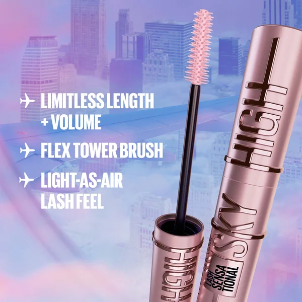 Maybelline Lash Sensational Sky High Mascara - 01 Black 7.2ml