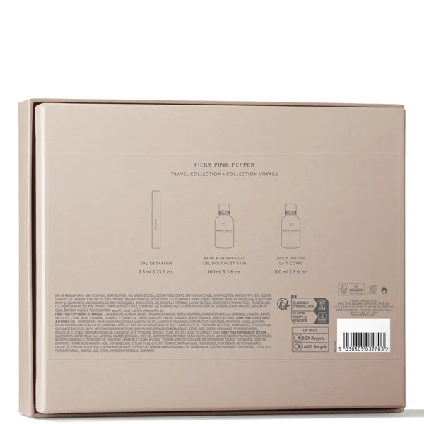 Molton Brown Fiery Pink Pepper Travel Gift Set (Worth £44)