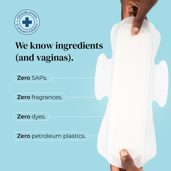Mooncup Pads With Wings - Maxi/Night+ (10 Pack)