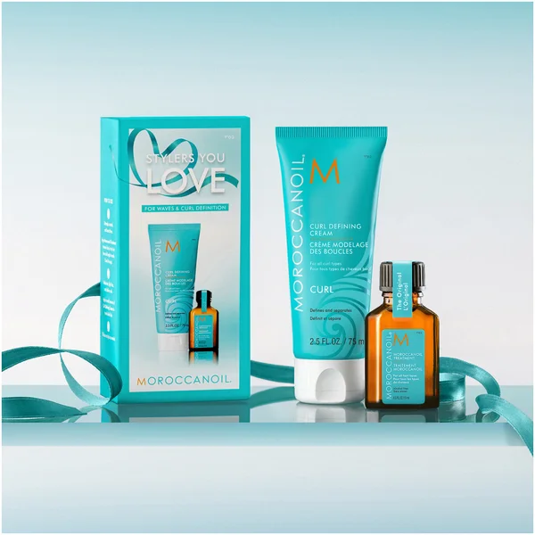 Moroccanoil Curl Defining Cream 75ml With A Free Moroccanoil Treatment 15ml (Worth £18.70)