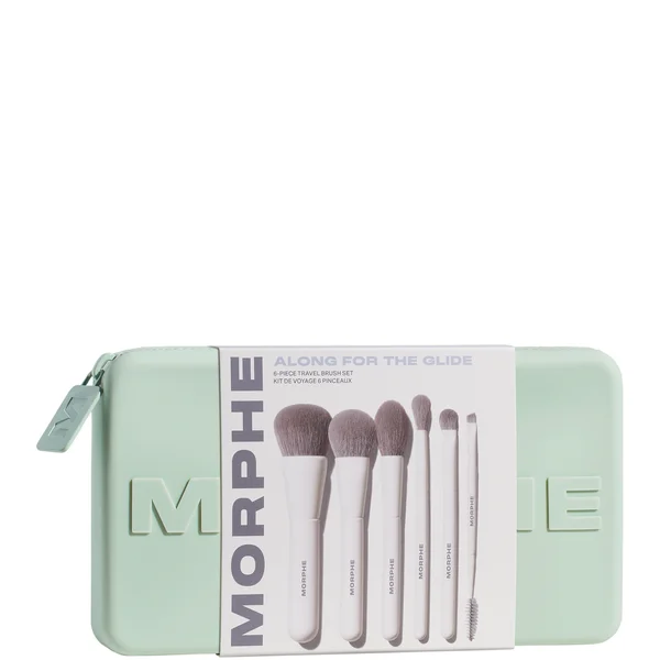 Morphe Along For The Glide 6-Piece Travel Brush Set (Worth £71)