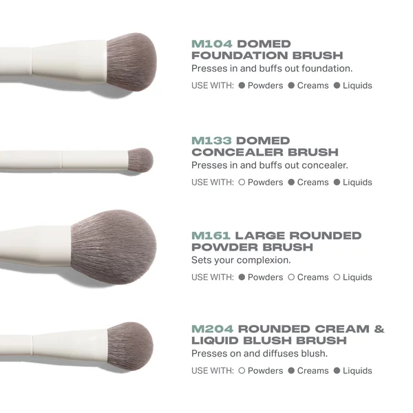 Morphe Best Of Blends 8-Piece Face & Eye Brush Set (Worth £82)