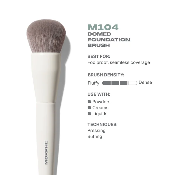 Morphe M104 Domed Foundation Brush