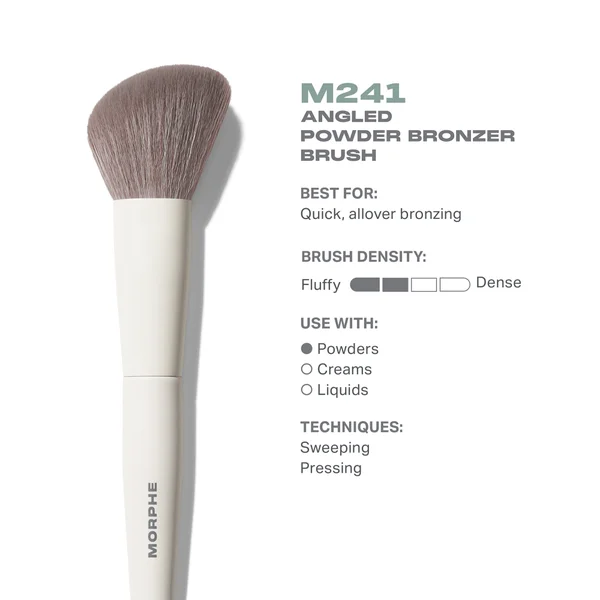 Morphe M241 Angled Powder Bronzer Brush