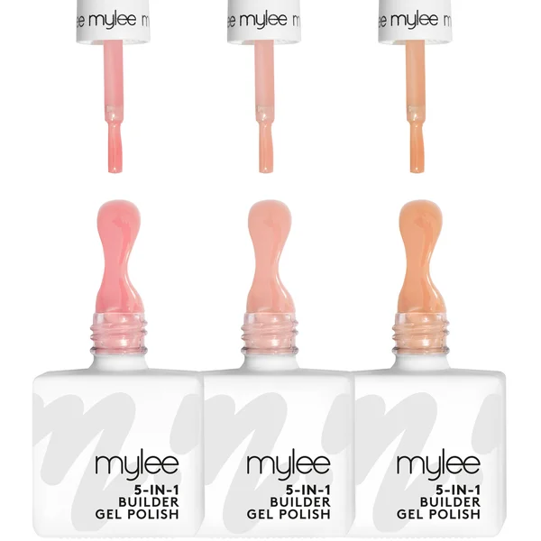 Mylee 5 in 1 Builder Gel Trio - Au Natural (Worth £42)