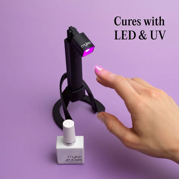 Mylee Fix 'N' Flash Tips - Extra Short Almond