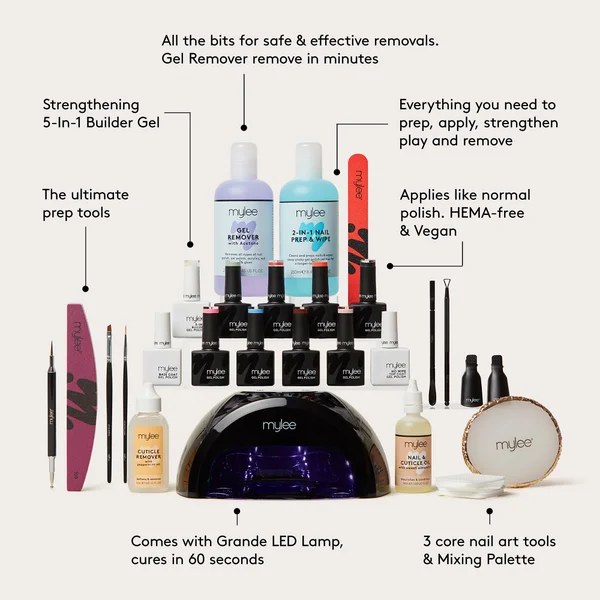 Mylee The Massive Gel Nail Polish Kit (Worth £350)
