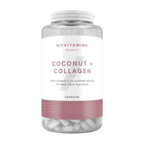 Myvitamins Coconut and Collagen Unflavoured 60 Capsules