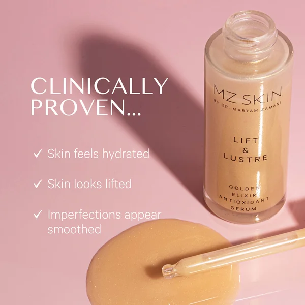 MZ Skin Lift & Lustre Golden Elixir Antioxidant Serum