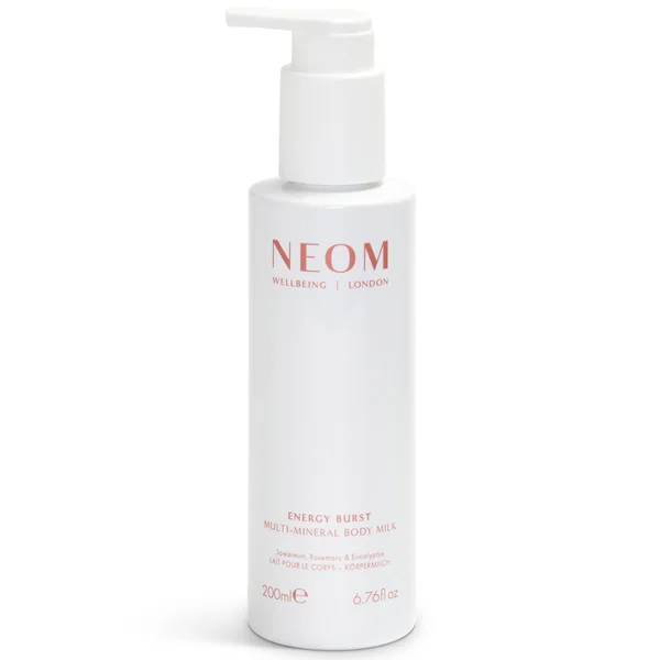 NEOM Energy Burst Multi-Mineral Body Milk 200ml