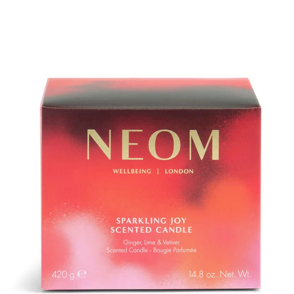 NEOM Sparkling Joy 3 Wick Candle 420g