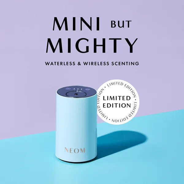 NEOM Wellbeing Exclusive Pod Mini Waterless Essential Oil Diffuser In Blue