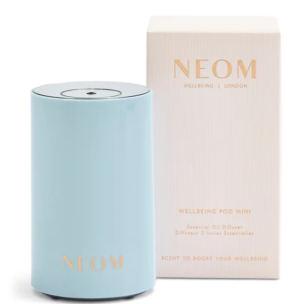 NEOM Wellbeing Exclusive Pod Mini Waterless Essential Oil Diffuser in Blue