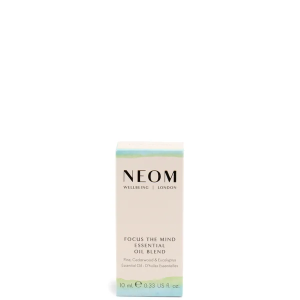 NEOM Wellbeing Focus The Mind Essential Oil Blend 10ml