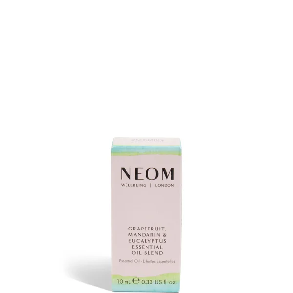 NEOM Wellbeing Grapefruit Mandarin And Eucalyptus Essential Oil Blend 10ml