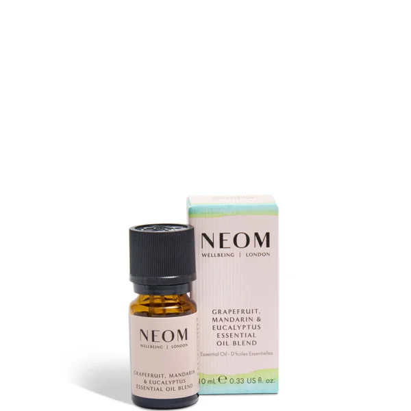 NEOM Wellbeing Grapefruit Mandarin and Eucalyptus Essential Oil Blend 10ml