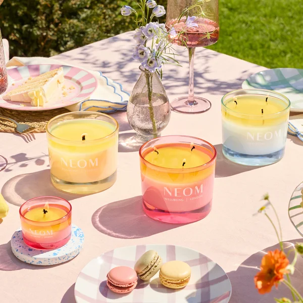 NEOM Wellbeing Great Day 3 Wick Candle 420g