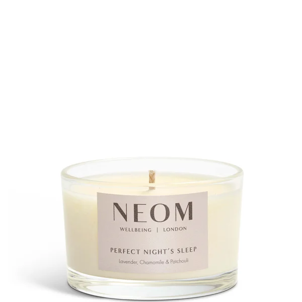 NEOM Wellbeing Perfect Nights Sleep Scented Travel Candle