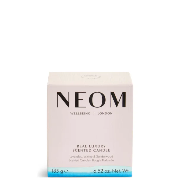 NEOM Wellbeing Real Luxury De-Stress Scented 1 Wick Candle