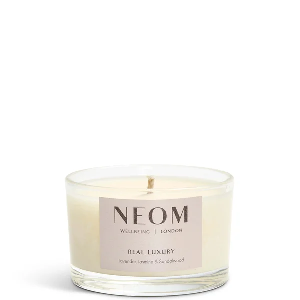 NEOM Wellbeing Real Luxury De-Stress Travel Scented Candle