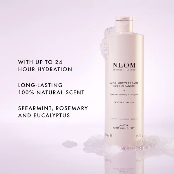 NEOM Wellbeing Super Shower Power Body Cleanser 500ml